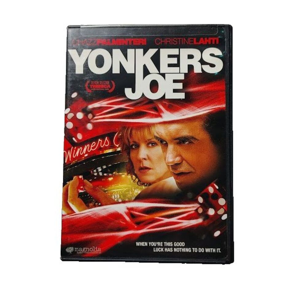 Yonkers Joe DVD Gambling Drama Movie R 2009 Chazz Palminteri Christine Lahti
